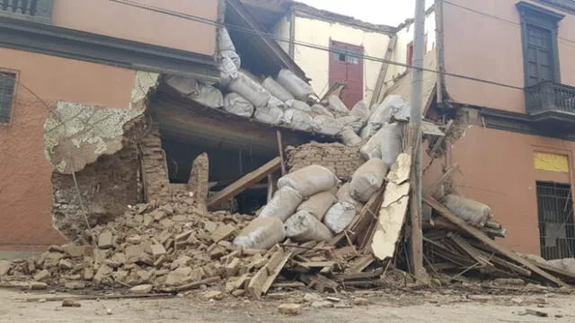 Derrumbe en Cercado de Lima