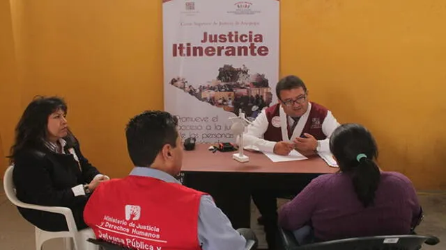 Arequipa: jueces resolvieron 12 denuncias de violencia en campaña descentralizada