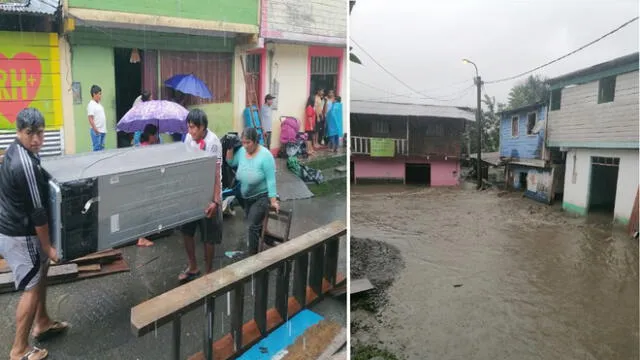 Lluvias persistentes provocaron emergencia en zona de selva de Puno. Foto: COER