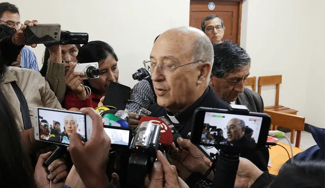 El cardenal Pedro Barreto ya está en Lima y este viernes llegará a Huancayo