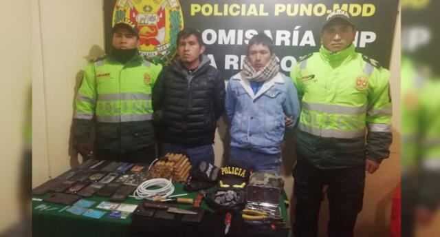 Puno: Delincuentes que operaban en La Rinconada tenían 37 cartuchos de dinamita