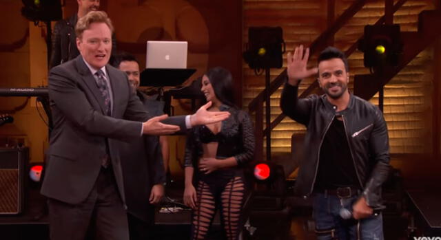 Luis Fonsi cantó 'Despacito' en el programa de Conan O'Brien [VIDEO]