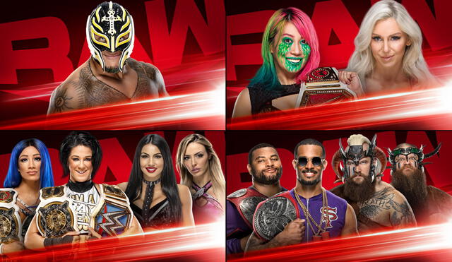 WWE realizará HOY EN VIVO un nuevo episodio de Monday Night RAW. Foto: WWE