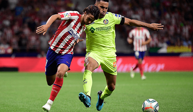 La nueva joya portuguesa Joao Felix se lució con jugada 'maradoniana' en el partido entre Atlético Madrid vs. Getafe por la Liga Santander.