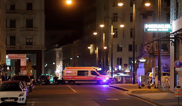 Ya los efectivos se desplegaron hacia Viena, donde reportaron varios disparos. Foto: AFP