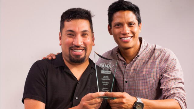"Señores papis" gana en los Premios Fama por mejor serie de televisión peruana