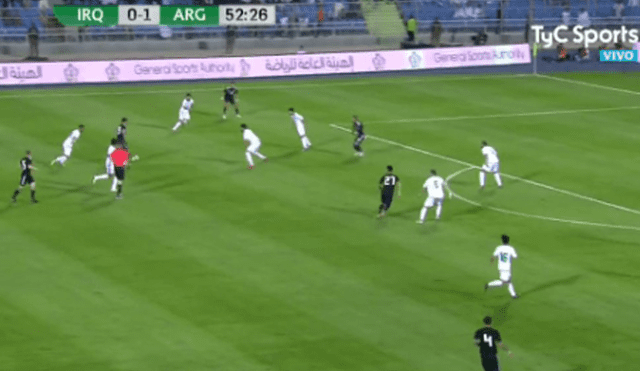 Argentina vs Irak EN VIVO: golazo de Roberto Pereyra para el 2-0 [VIDEO]