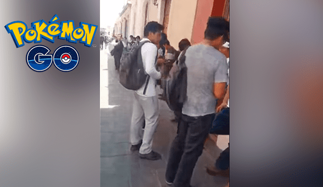 jóvenes que jugaban Pokémon GO son insultados por sujeto en Arequipa