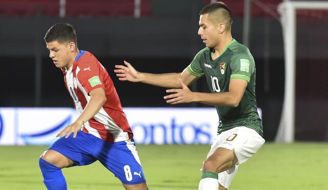 Paraguay y Bolivia chocan en la fecha 4 de las Eliminatorias a Qatar 2020. Foto: Twitter