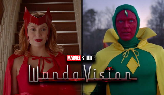 Elizabeth Olsen y Paul Bettany protagonizan WandaVision, la nueva serie de Disney Plus. Foto: Marvel Studios/composición