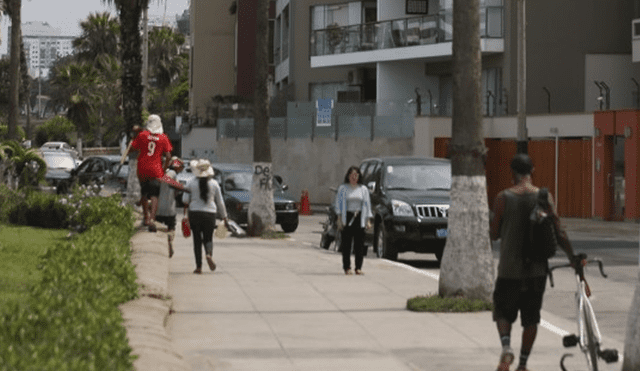 Madre denunció tentativa de secuestro en malecón Harris, de Barranco. Foto: Difusión