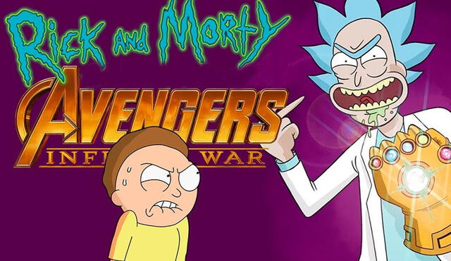 Rick y Morty invadieron el Universo Cinematográfico de Marvel.