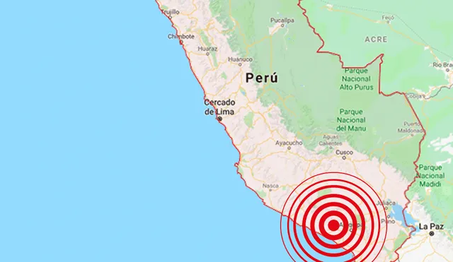 IGP registró esta noche un sismo de magnitud 4.0 en Arequipa