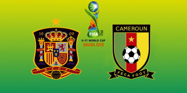 España vs. Camerún EN VIVO ONLINE: hora y canales para ver el partido por el Mundial Sub-17.