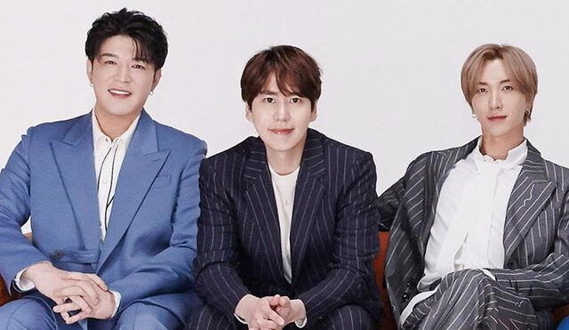 Shindong, Kyuhyun y Leeteuk de SUPER JUNIOR. Foto: Label SJ