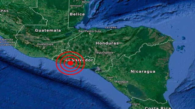 Fuerte sismo de magnitud 6.1 sacude costas de El Salvador