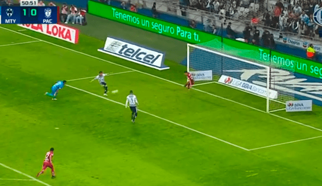 Monterrey vs Pachuca: Jonathan Gonzalez dejó tirado al portero y decretó el 2-0 [VIDEO]