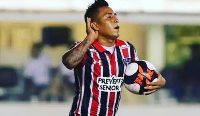 Christian Cueva se recuperó de lesión y marcó golazo 'a lo Romário' en el Sao Paulo | VIDEO