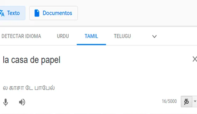 Google Traductor: escriben 'La Casa de Papel' y aparece curioso resultado [FOTOS]