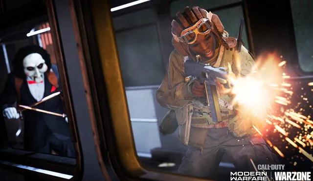 La skin de Saw se podrá conseguir durante el primer evento de Halloween en Call of Duty: Warzone. Foto: Activision