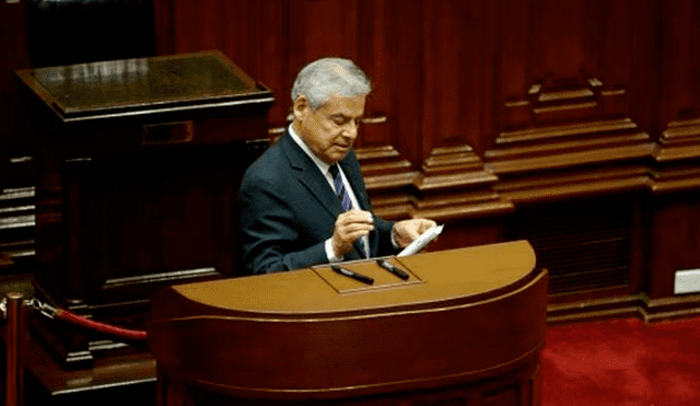 César Villanueva sustentó ante el Pleno los proyectos de ley de presupuesto para el 2019