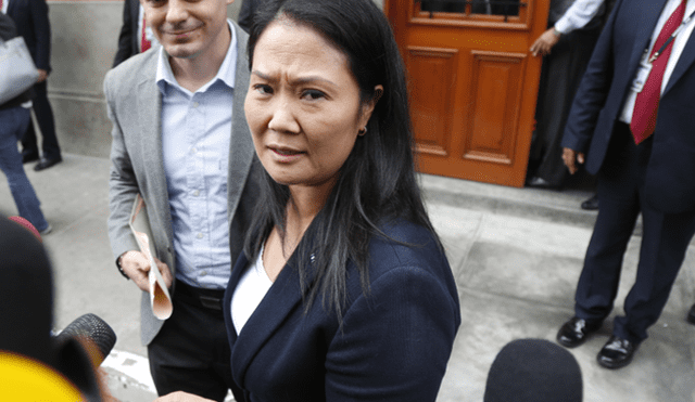 Keiko Fujimori sobre Silva Checa: “No tiene ningún vínculo con Fuerza Popular”