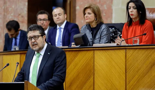 Vox arremetió durante el debate en el Parlamento andaluz contra “la ideología de género”