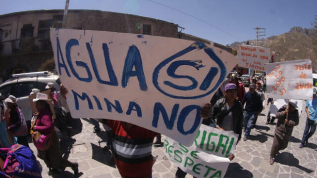 Arequipa: Solicitaron que Frente de Defensa de Caylloma participe en la mesa de diálogo con la PCM 