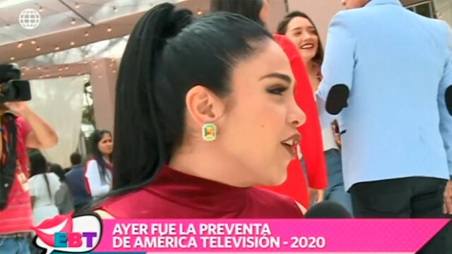 Maricarmen Marín regresó a América Televisión