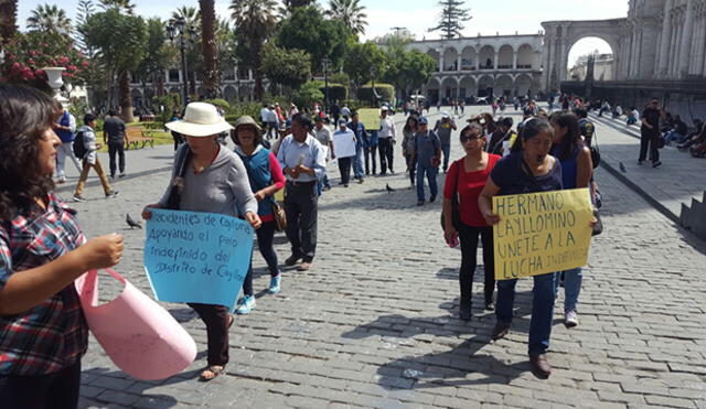 Arequipa: Residentes de Caylloma se suman a paro [VIDEO]