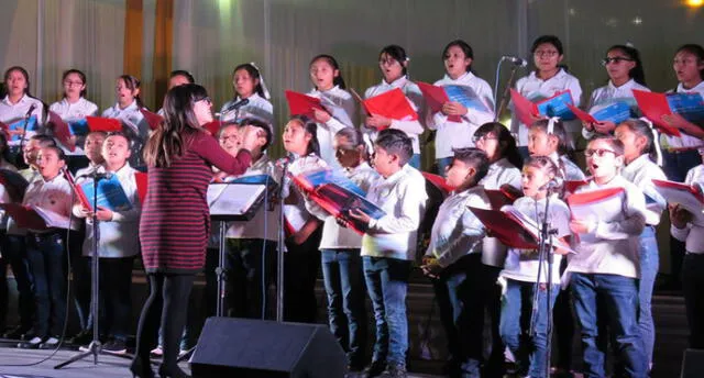 Niños son integrantes de Sinfonía del Perú.  Foto: Referencial.