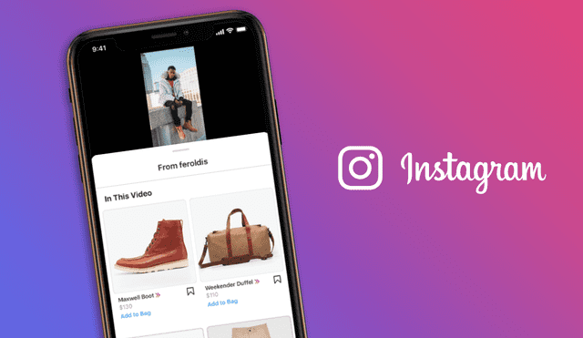 Instagram está apostando por impulsar la compras a través de los videos. Foto: Composición La República
