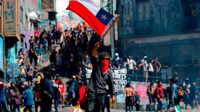 Protestas en Chile estallaron el 18 de octubre. Foto: Difusión
