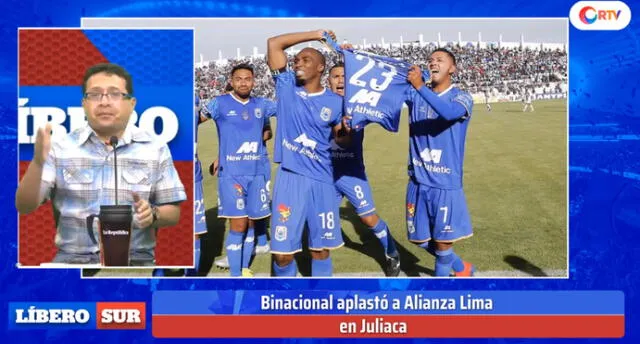 Líbero Sur: Binacional tiene casi segura la victoria frente a Alianza Lima.