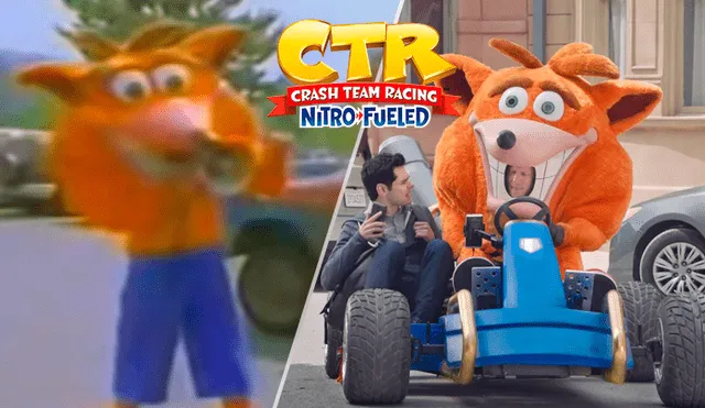 Crash Team Racing Nitro Fueled se promociona igual que en sus comerciales de los 90’s [VIDEO]