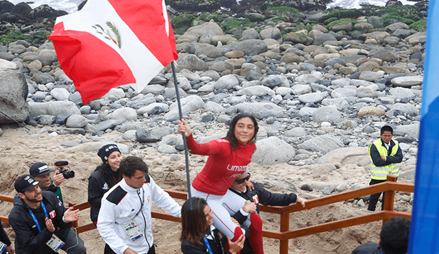 Daniella Rosas tiene 17 años y representará al Perú en Tokio 2020. Créditos: Marco Cotrina