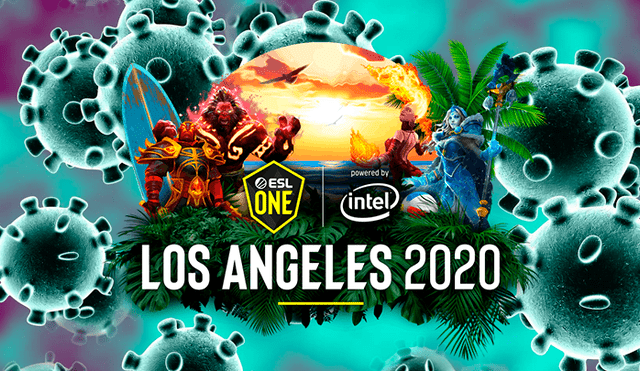 La Major ESL One Los Angeles 2020 de Dota 2 es suspendida para evitar contagio del coronavirus.
