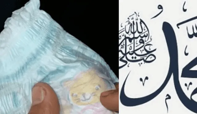 YouTube: Musulmanes se indignan con diseño en pañales y los queman [VIDEO]