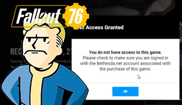 Fallout 76: Bug obliga a comprar el juego para desinstalarlo y los fans están furiosos [VIDEO]