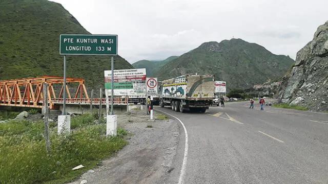 Cierran carretera Cajamarca-Ciudad de Dios