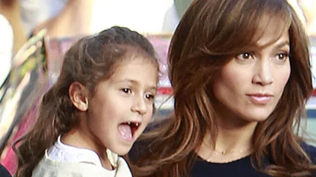 Hija de Jennifer Lopez es viral en Instagram al imitar a su famosa madre