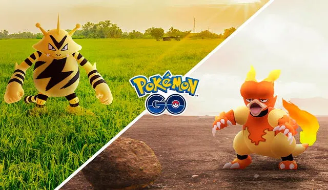 El Community Day de Electabuzz será el 15 de noviembre, mientras que el Community Day de Magmortar el 21 de noviembre. Foto: Pokémon GO