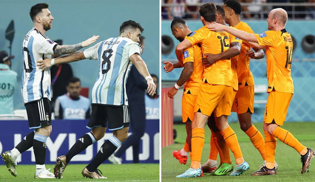 Argentina y Países Bajos se han enfrentado en total en nueve oportunidades. Foto: composición/EFE