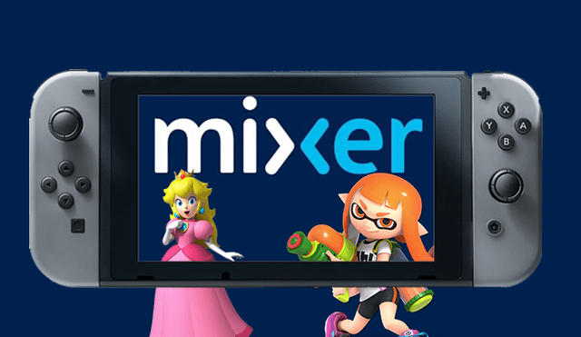 Nintendo Switch: Peach aparece en Mixer, plataforma de videojuegos de Microsoft [VIDEO]