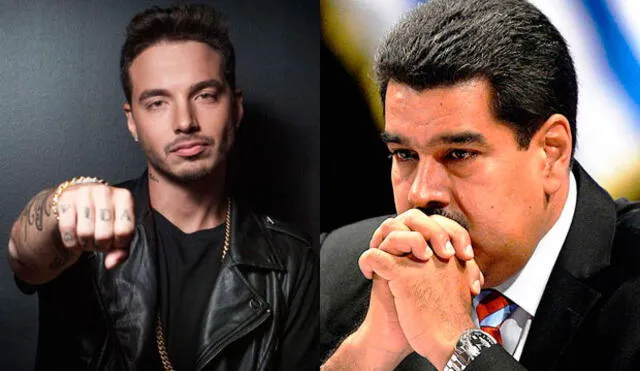 J Balvin envía duro mensaje a Nicolás Maduro durante gala de los Premios Heat 2017 [VIDEO]