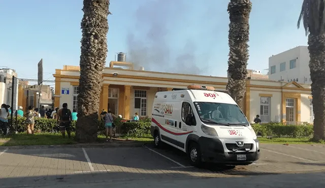 Bomberos controlan amago de incendio en el Hospital Loayza [VIDEO] 