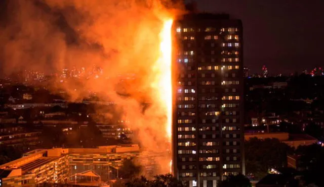 Incendio en Londres: cifra de víctimas se eleva a 12 
