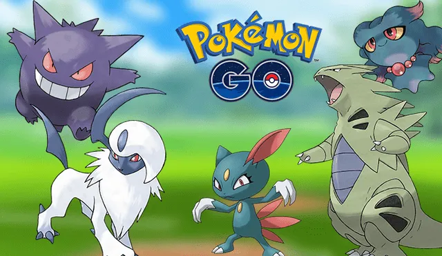 Gengar, Sneasel, Abso, Tyranitar, Misdreavus y otras criaturas son los nuevos jefes de incursión en Pokémon GO.