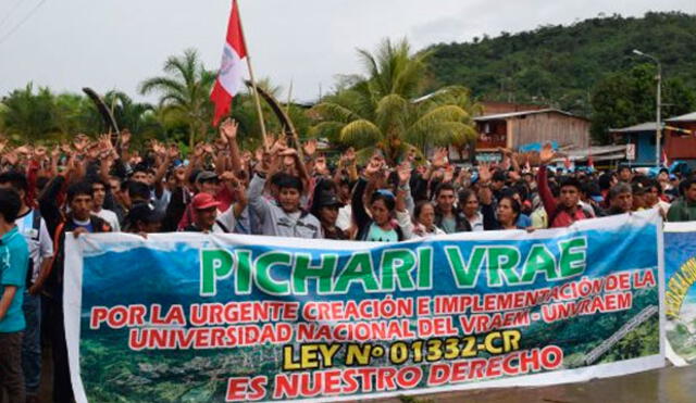 Cocaleros del Vraem llegaron a Lima para pedir reunión con el Gobierno