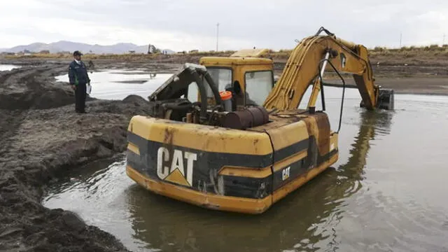 Maquinaria pesada era usada para la minería ilegal en Puno